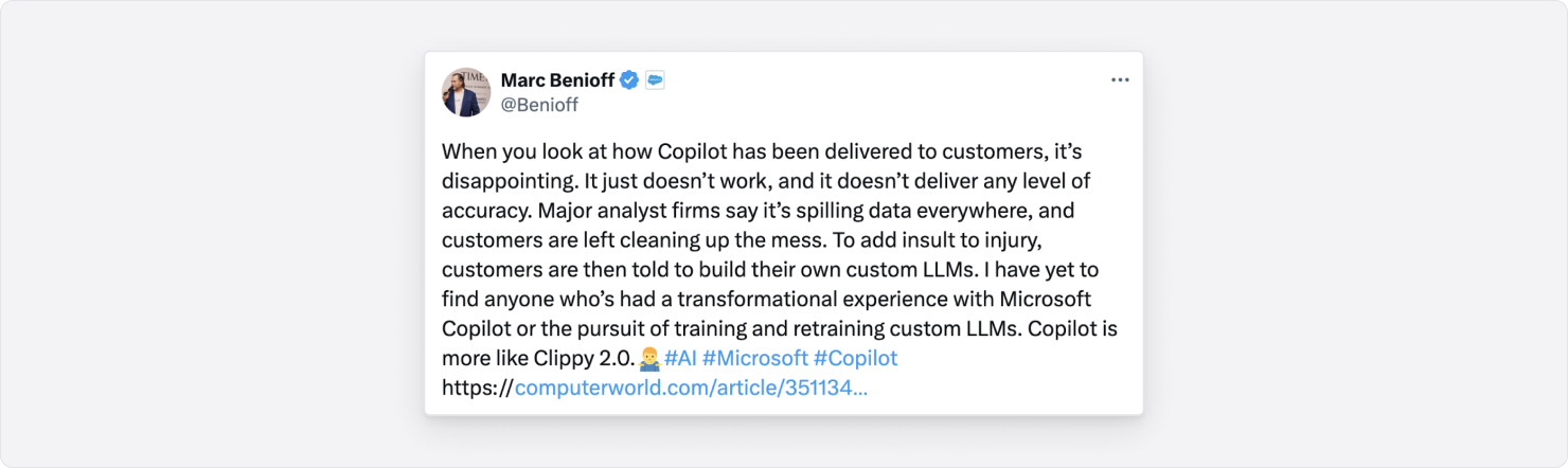 Benioff Post